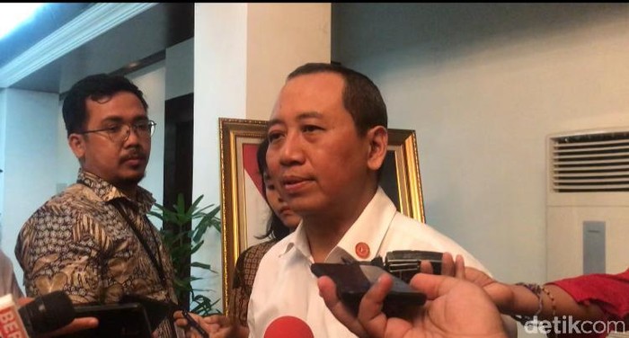 Sekretaris Menteri Sekretaris Negara, Setya Utama. (Farih MS/detikcom)