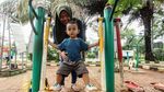 Syahdu! Sore di Taman Kota Waduk Pluit