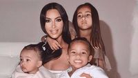 Ternyata Anak-anak Kim Kardashian Tak Doyan Daging Sama Sekali