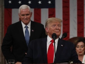 Tak Ungkit Pemakzulan, Pidato Kenegaraan Trump Banggakan Ekonomi AS