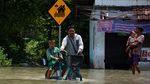 Banjir Rendam Ratusan Rumah di Mojokerto