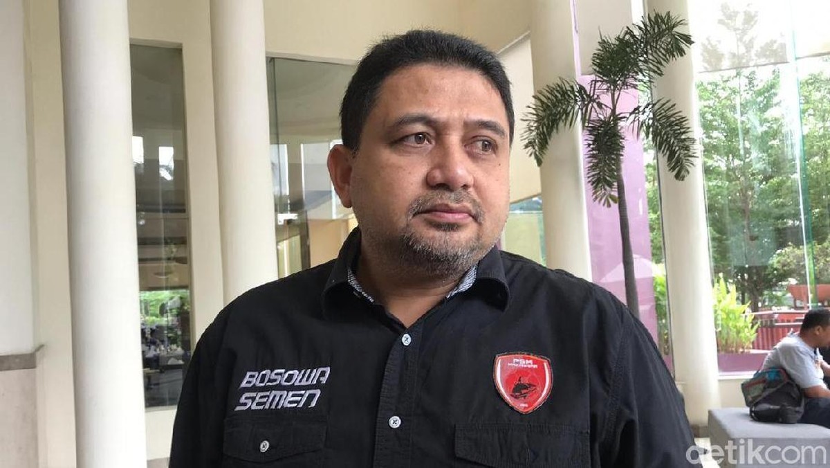CEO PSM Makassar, Munafri Arifuddin, sudah oke dengan jadwal Liga 1 2020. (Foto: Ibnu Munsir/detikcom)