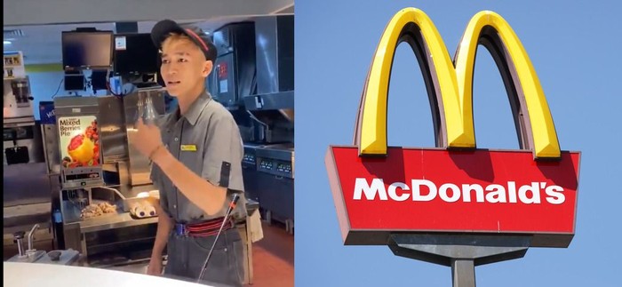 Pelayan McDonalds Penipuan Harga STC Senayan Pelayan McDonalds Penipuan Harga STC Senayan