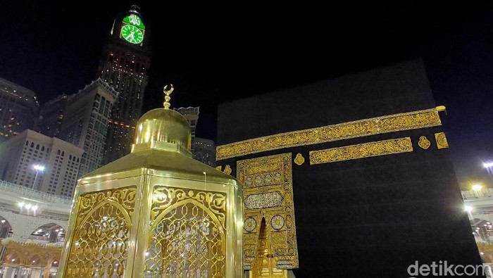 Ilustrasi masjidil haram, mekkah al-mukaromah