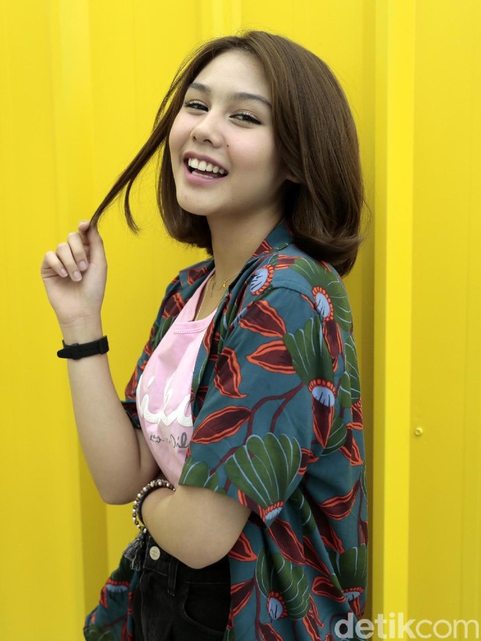 Vanesha Prescilla Vanesha Prescilla saat berkunjung ke kantor detikcom.