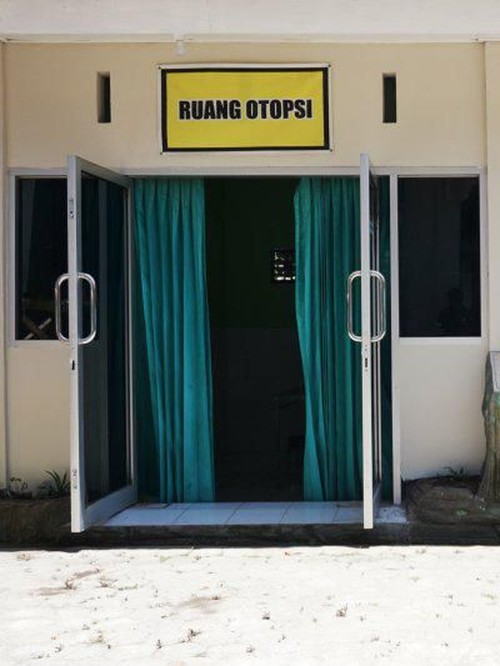 Ilustrasi ruang autopsi/otopsi (Foto Antara)