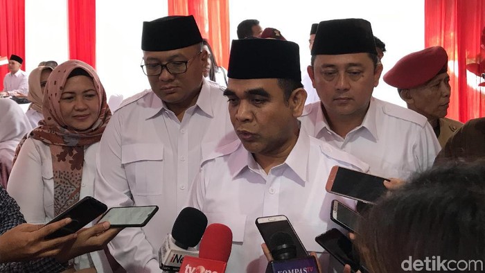 Sekjen Gerindra Ahmad Muzani (Rolando Fransiscus Sihombing/detikcom)