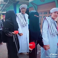 Melalui aplikasi TikTok, Neng Ros mengunggah lebih dari 30 video yang mengisahkan perjalanan adiknya mengantar suaminya untuk menikah lagi alias berpoligami. Video pertama yang diunggahnya pada akhir Januari 2020 memperlihatkan rombongan keluarga Neng Ros dan adiknya Nengmas tampak ikut mengantar ke tempat calon istri kedua suami Nengmas. Foto: tiktok @nengnthan.