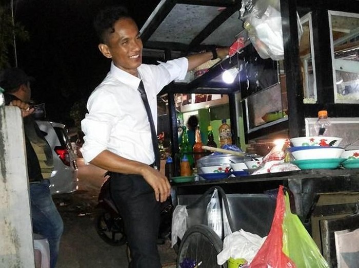 Penjual bakso viral