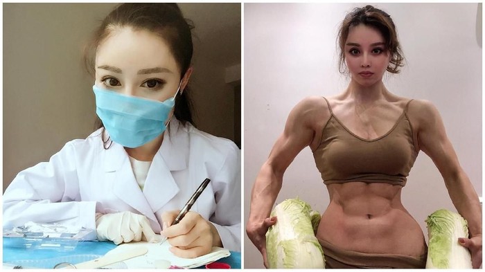 Instagram/yuanherong1229 Instagram/yuanherong1229 dokter imut berbadan kekar yuan herong