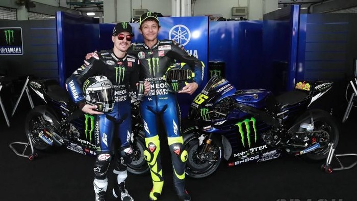 Rossi-Vinales Luncurkan Yamaha YZR-M1 Versi 2020