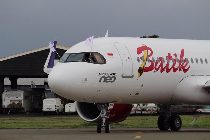 Pesawat Airbus 320-200 Neo Batik Air