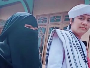 Potret Istri Viral di TikTok karena Antar Suaminya Menikah Lagi