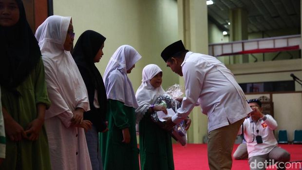 Perayaan HUT Gerindra di Kompleks Parlemen