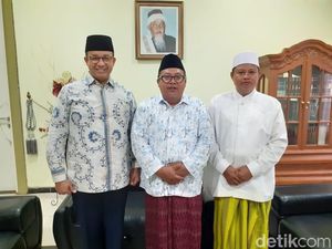 Anies Baswedan Temui Wagub Jabar Uu Ruzhanul Ulum, Bahas Apa?