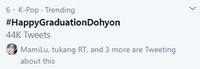 Nam Dohyon 'X1' Lulus SMP, Fans Serukan #HappyGraduationDohyon!