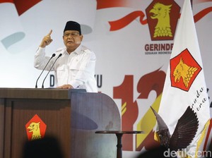 Hadiri Kongres Tidar di Jakarta, Prabowo Disambut Teriakan Presiden
