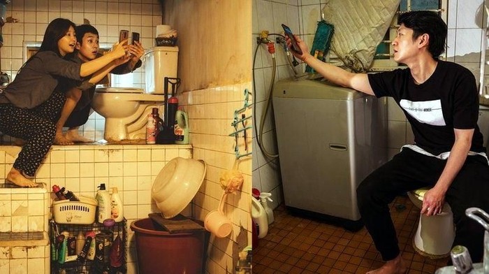 Mereka yang Tinggal di Banjinha Mereka yang Tinggal di Banjinha, apartemen sempit di film Parasite