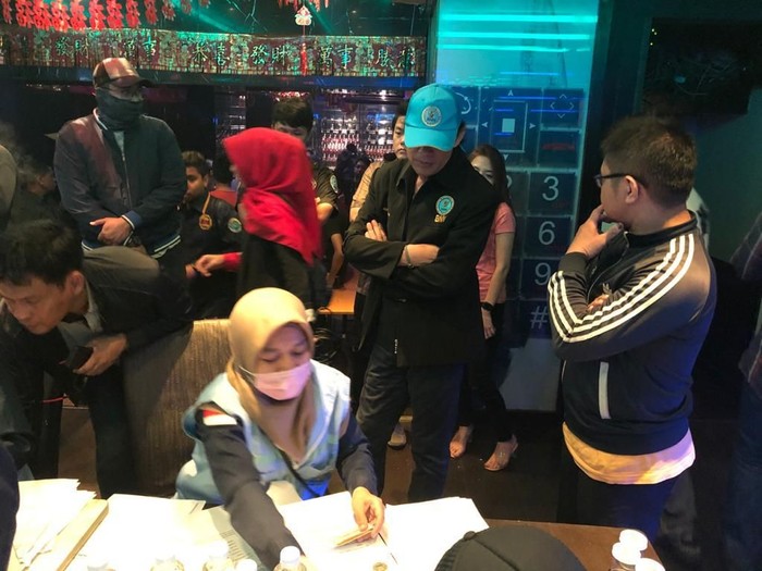BNN Razia Diskotik Venue dan Golden Crown
