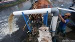 120 Jam Lebih Mesin Pompa Sedot Banjir Periuk Tangerang