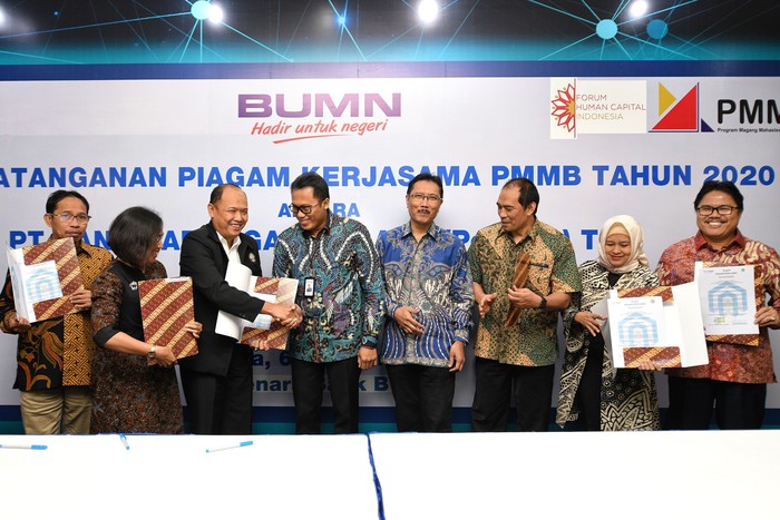 Ratusan mahasiswa dari perguruan tinggi diajak magang oleh Bank BTN guna menghasilkan talenta muda Indonesia yang Unggul dibidangnya masing-masing.