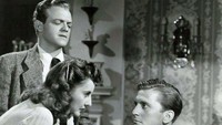 Kirk Douglas memulai debut di dunia hiburan pada 1946 lewat film The Strange Love of Martha Ivers bersama Van Heflin dan Barbara Stanwyck. Dok. Ist