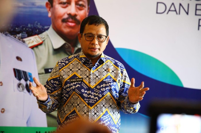 M Nur Abdurrahman-detikcom/ Penjabat Wali Kota Makassar Iqbal Suhaeb