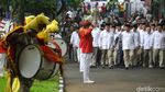 Prabowo Semringah Hadiri HUT ke-12 Partai Gerindra