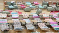 Sebelumnya, Hongshan Gymnasium ini menjadi salah satu pusat kegiatan olahraga hingga wisata di Wuhan (Xinhua)