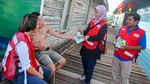 Aksi PMI Sosialisasi Cegah Virus Corona di Natuna