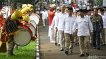 Prabowo Semringah Hadiri HUT ke-12 Partai Gerindra