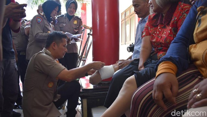 Indahnya Cara Kapolres Blitar Mencintai Warga Kaum Difabel