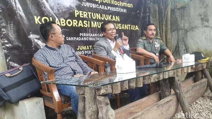 Ngopi Sore dan Bincang-bincang Kebangsaan bagian perayaan Cap Go Meh di Padang (Jeka Kampai/detikcom)
