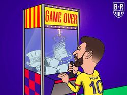 Meme Kocak Barcelona dan Real Madrid Kandas Berbarengan