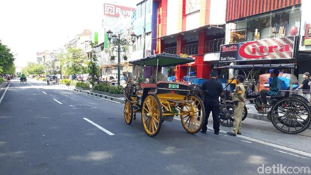 Dishub Kota Yogyakarta menutup Malioboro dari kendaraan bermotor dari jam 9.00 WIB-21.00 WIB. Ada apa?