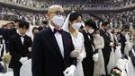 Ribuan Warga Korsel Ikut Nikah Massal di Tengah Wabah Corona