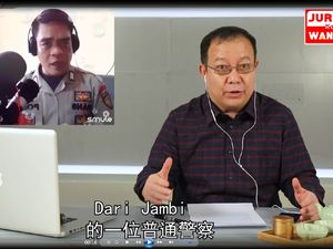 Beri Dukungan ke Warga Wuhan, Polisi RI Nyanyikan Lagu Jiayou Wuhan