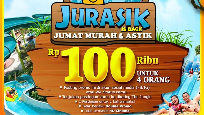 Promo The Jungle Waterpark Bogor.