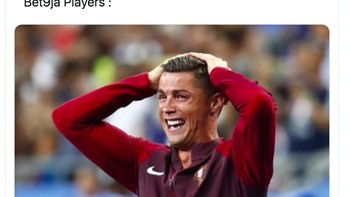 Ronaldo pun digambarkan tertawa. Foto: istimewa