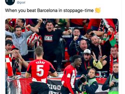 Meme Kocak Barcelona dan Real Madrid Kandas Berbarengan