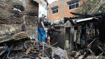 Potret Puing-puing Bangunan Sisa Kebakaran di Taman Sari Jakbar