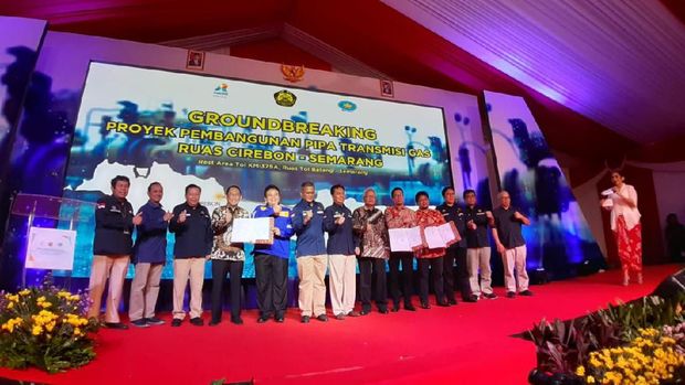 Pipa Gas Cirebon - Semarang 255 KM Rp 2,3 T Mulai Dibangun 