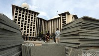 Begini penampakan terkini masjid kebanggaan Indonesia yang juga sebagai landmark bersejarah di Jakarta.