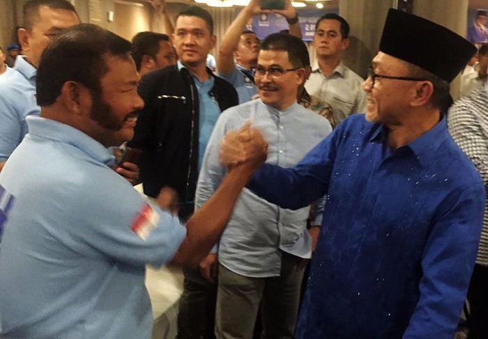 Zulkifli Hasan Hadiri Konsolidasi DPW/DPD PAN se-Indonesia Konsolidasi DPW/DPD PAN se-Indonesia digelar di Hotel Mercure Makssar, Sulawesi Selatan, Jumat, (7/2/2020), malam. Acara itu dihadiri Zulkifli Hasan.
