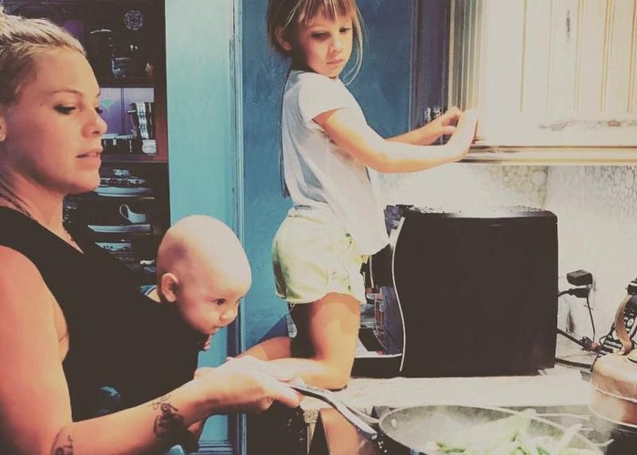 Anak seleb Hollywood masak
