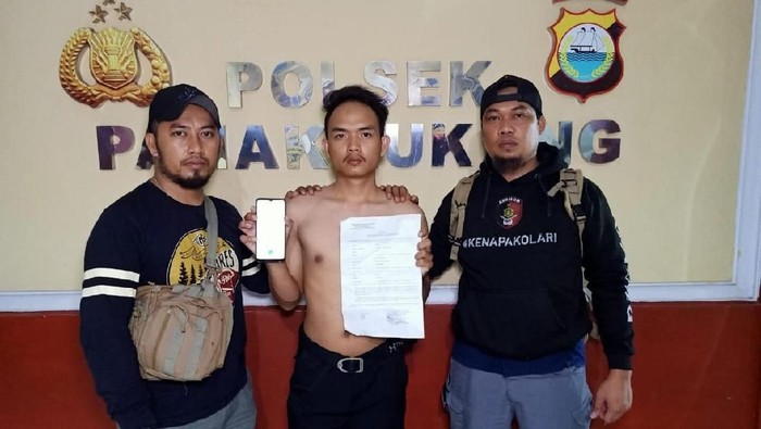 DOK. ISTIMEWA/ Polisi menangkap pelaku membuat laporan palsu soal begal