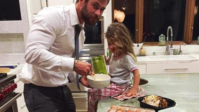 Anak seleb Hollywood masak