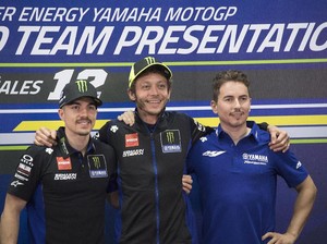 Begini Rasanya Setim Bareng Valentino Rossi di MotoGP