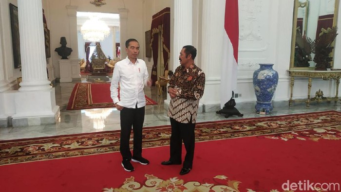 Jokowi-FX Rudy di Istana Negara