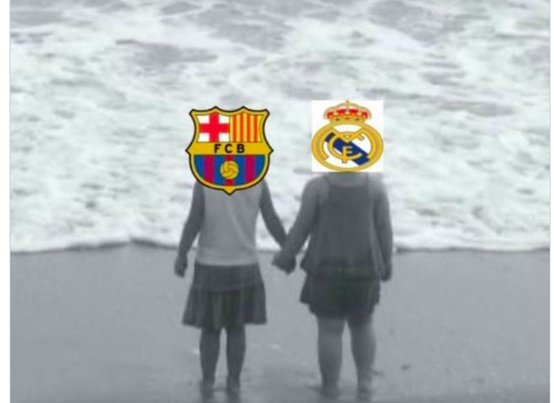 Barca Madrid meme